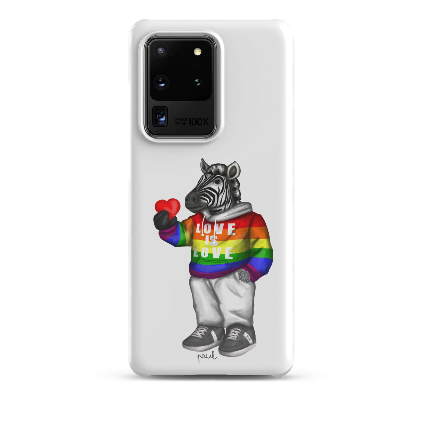 SNAPCASE Samsung®-HÜLLE "LOVE IS LOVE"