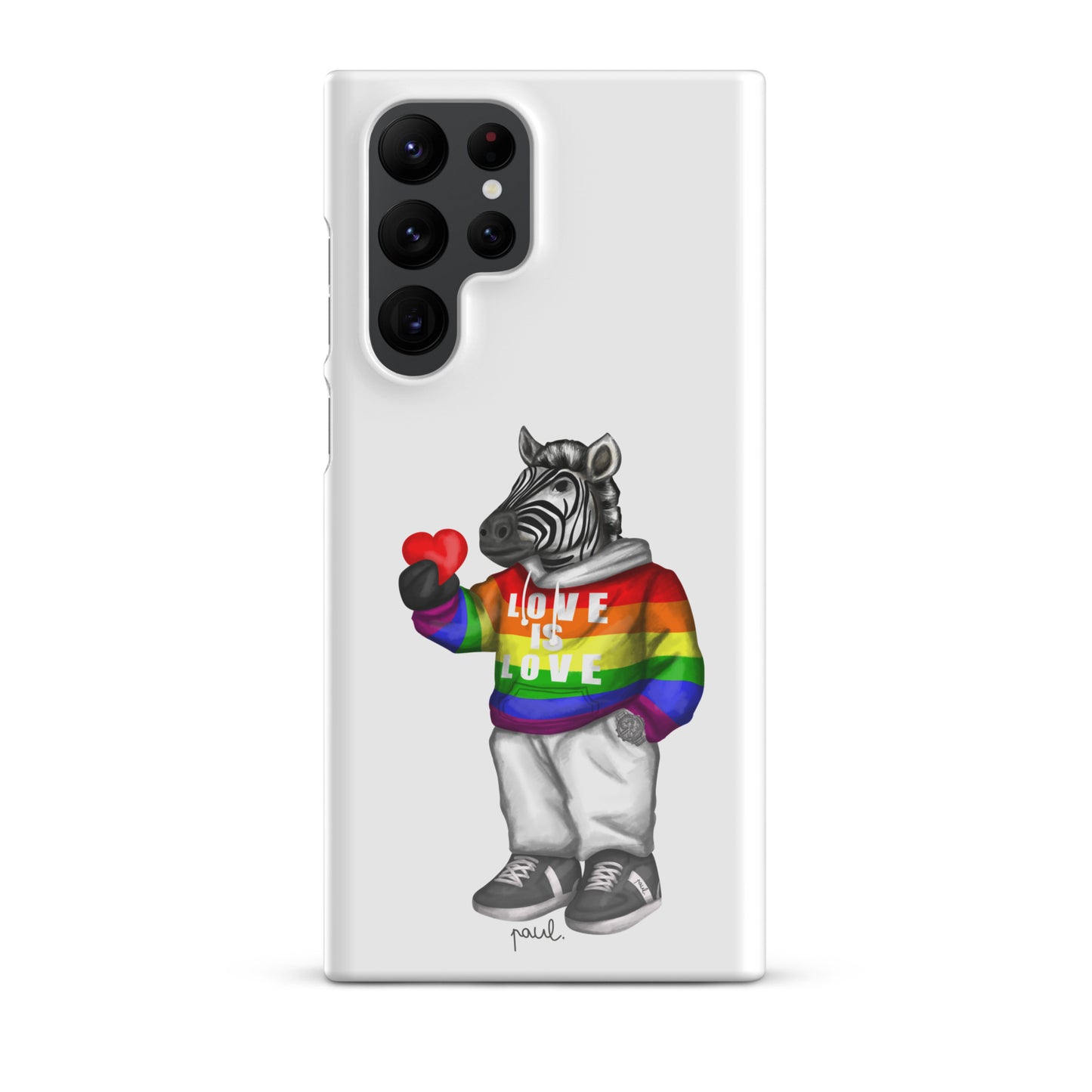 SNAPCASE Samsung®-HÜLLE "LOVE IS LOVE"