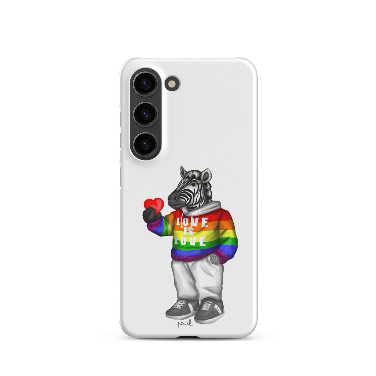 SNAPCASE Samsung®-HÜLLE "LOVE IS LOVE"