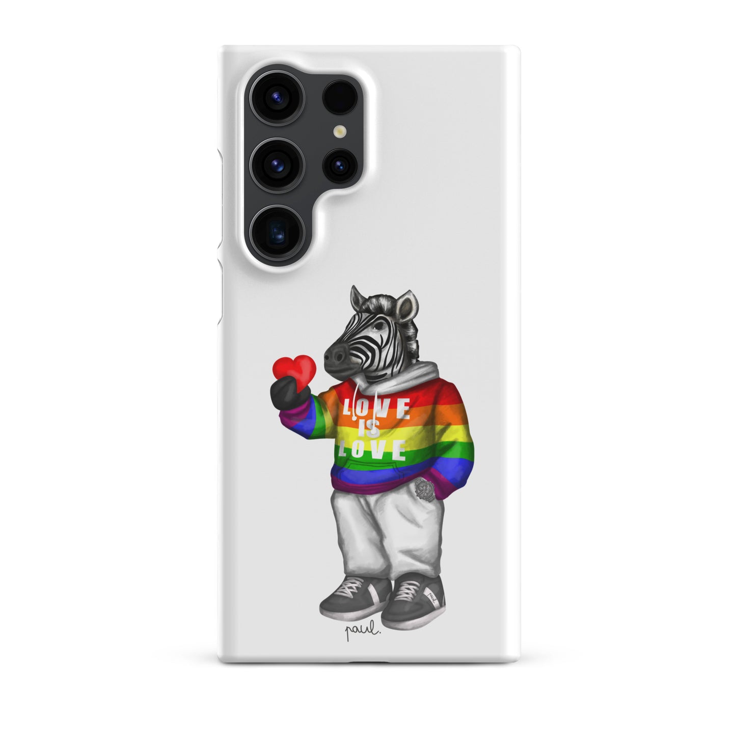 SNAPCASE Samsung®-HÜLLE "LOVE IS LOVE"