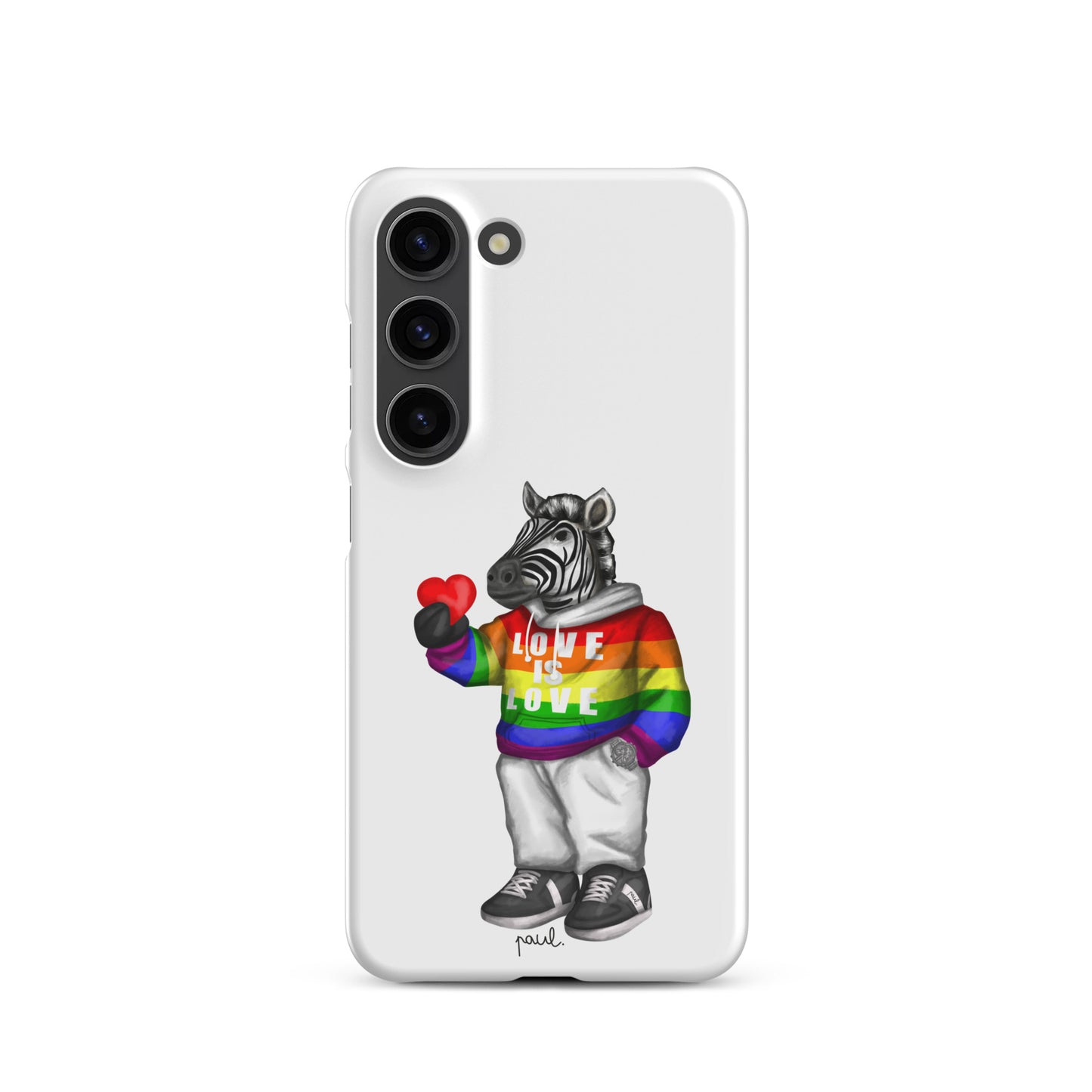 SNAPCASE Samsung®-HÜLLE "LOVE IS LOVE"