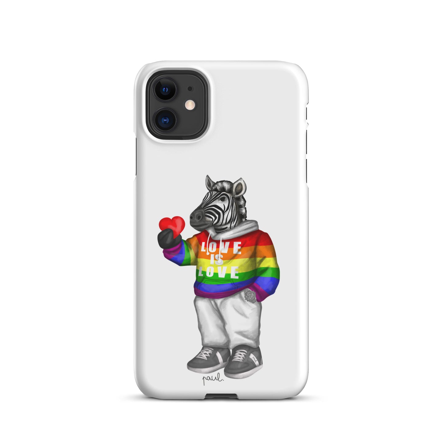 SNAPCASE iPhone®-HÜLLE "LOVE IS LOVE"