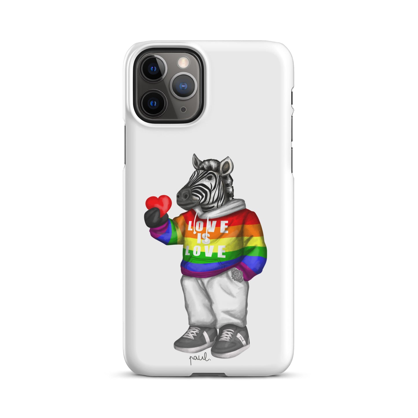 SNAPCASE iPhone®-HÜLLE "LOVE IS LOVE"