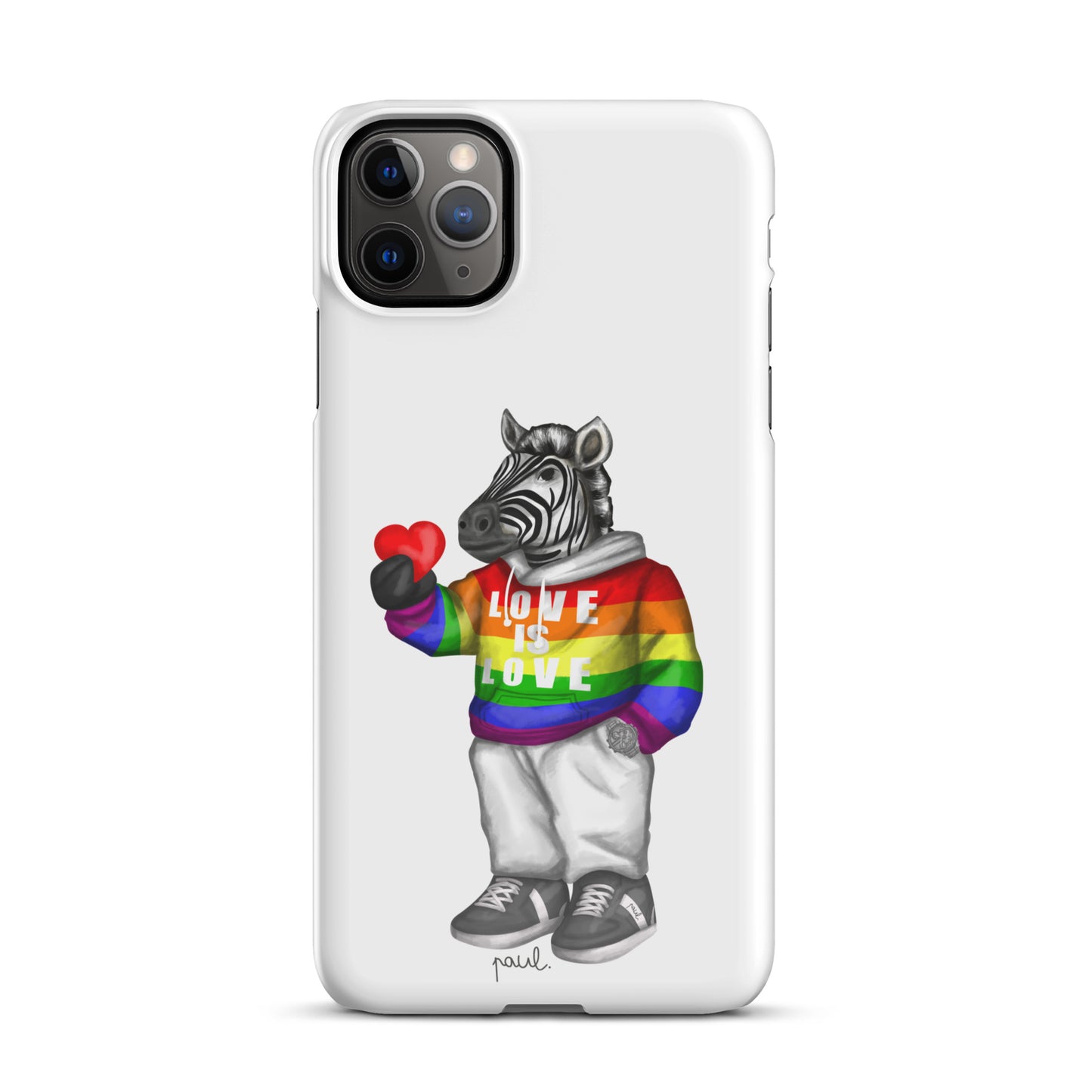 SNAPCASE iPhone®-HÜLLE "LOVE IS LOVE"