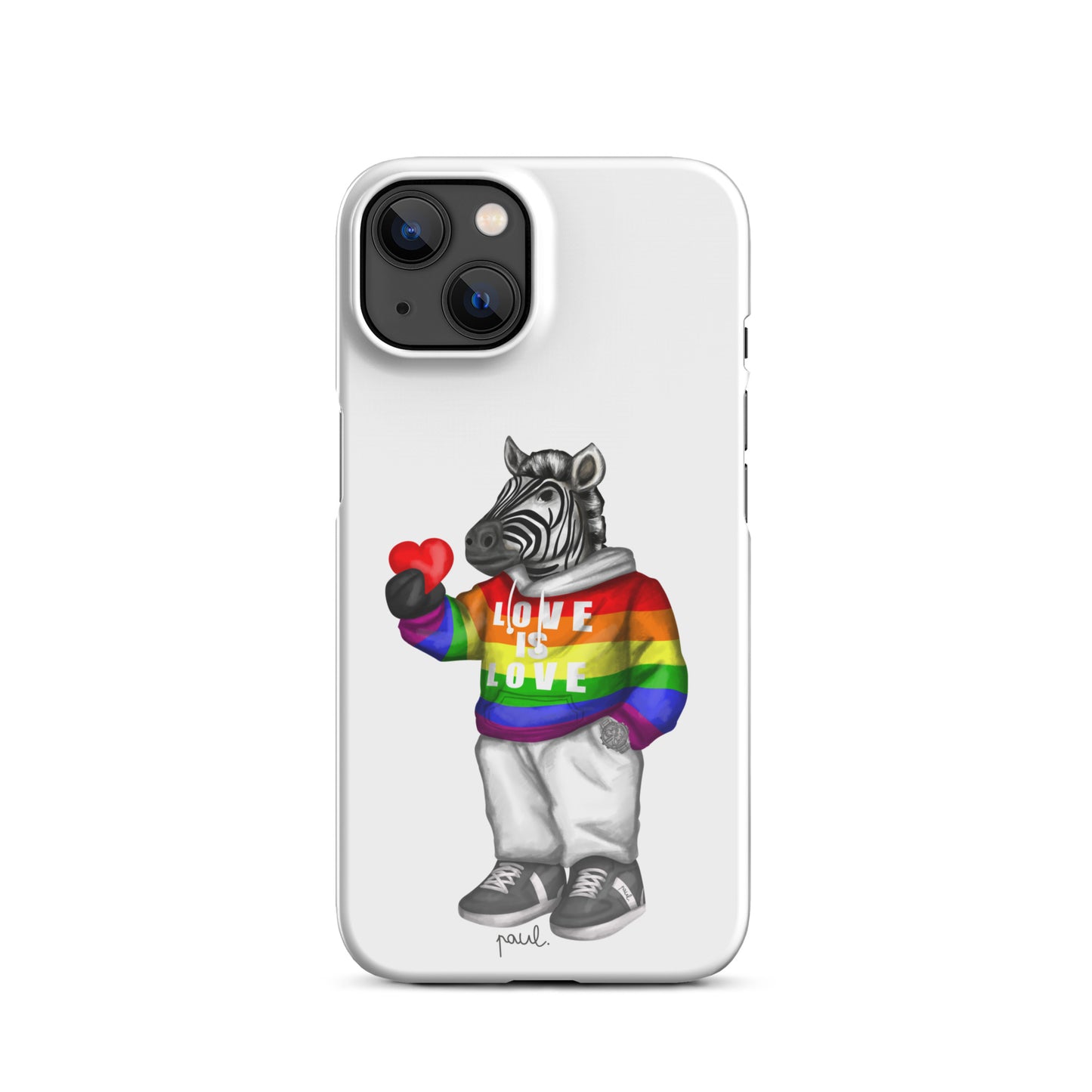 SNAPCASE iPhone®-HÜLLE "LOVE IS LOVE"