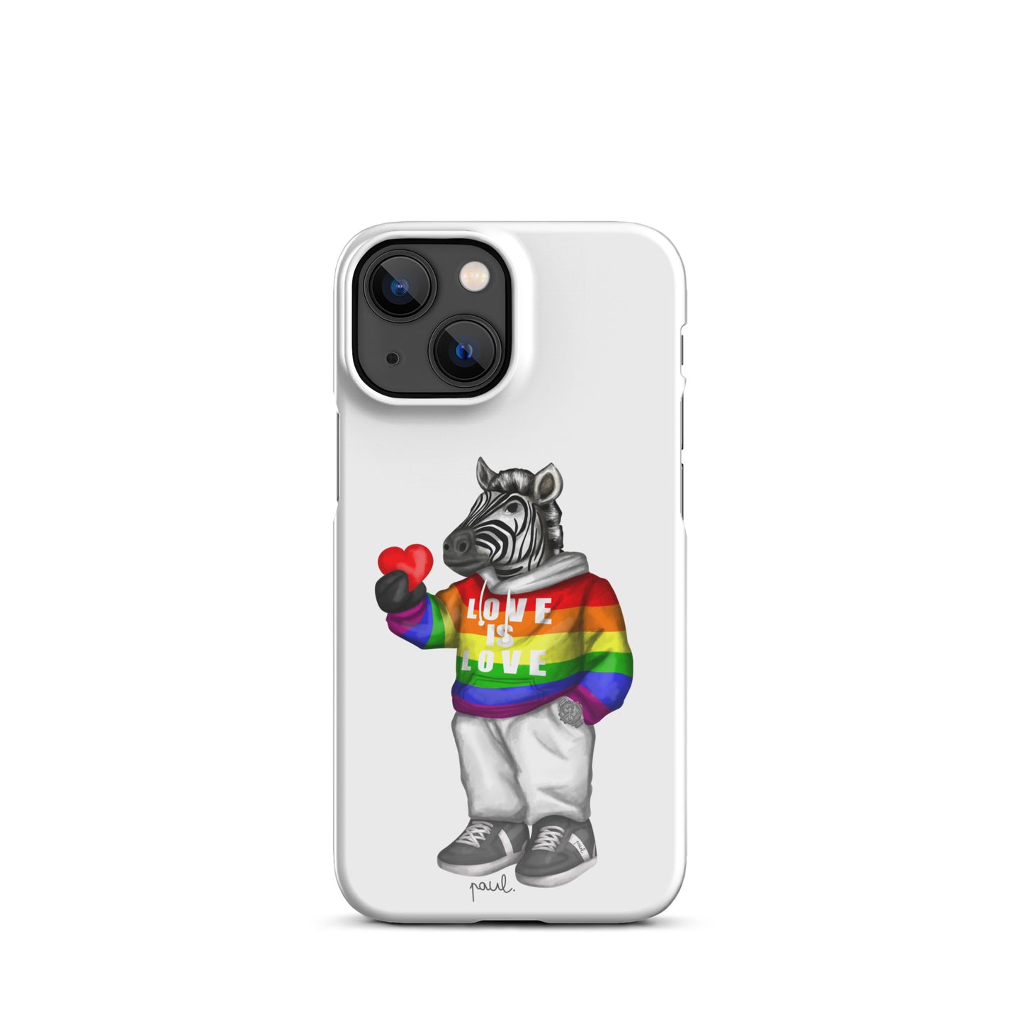 SNAPCASE iPhone®-HÜLLE "LOVE IS LOVE"