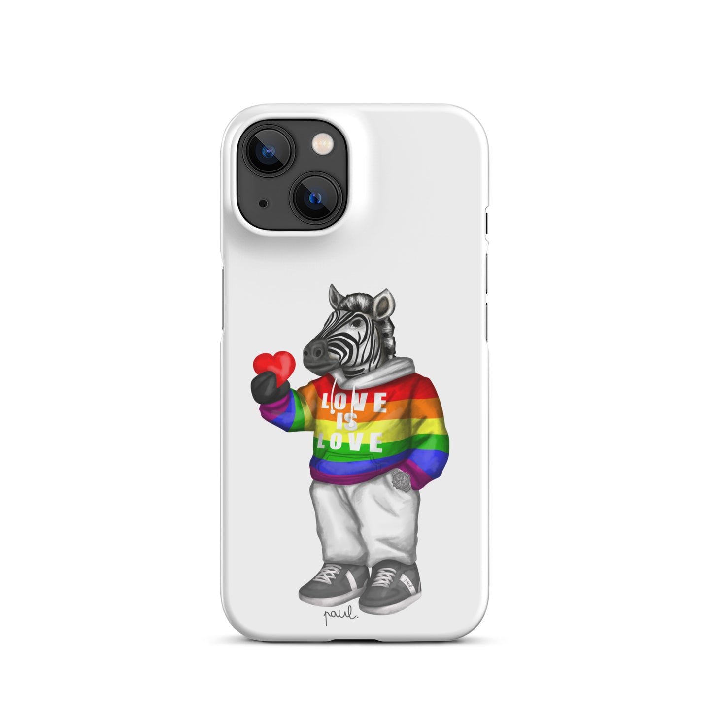 SNAPCASE iPhone®-HÜLLE "LOVE IS LOVE"