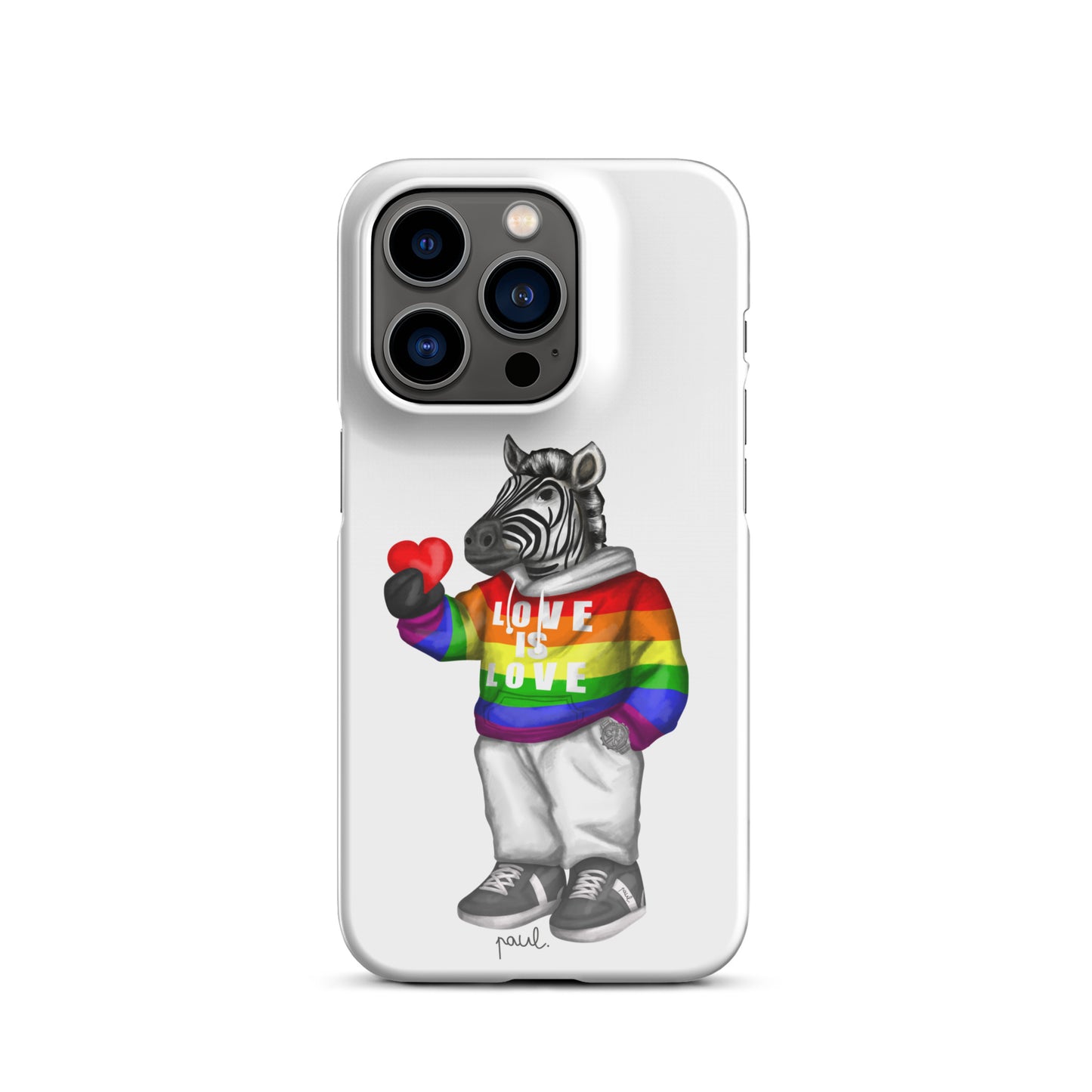 SNAPCASE iPhone®-HÜLLE "LOVE IS LOVE"