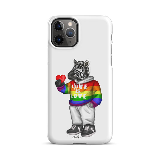 SNAPCASE iPhone®-HÜLLE "LOVE IS LOVE"