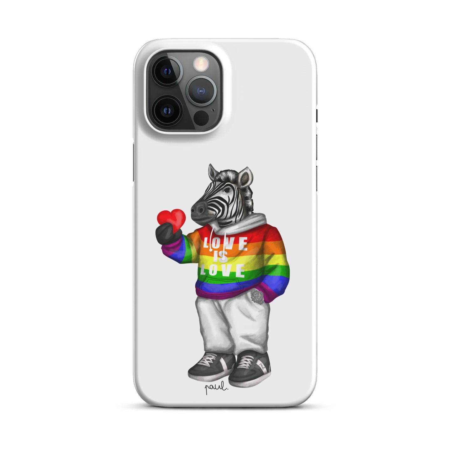 SNAPCASE iPhone®-HÜLLE "LOVE IS LOVE"