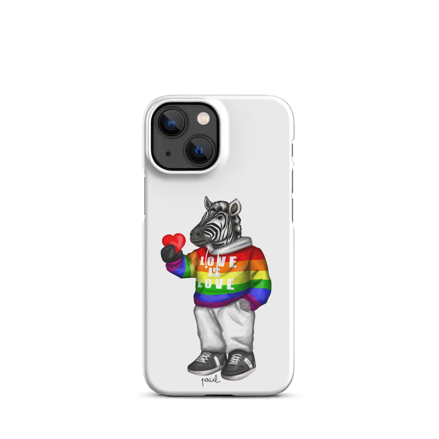 SNAPCASE iPhone®-HÜLLE "LOVE IS LOVE"