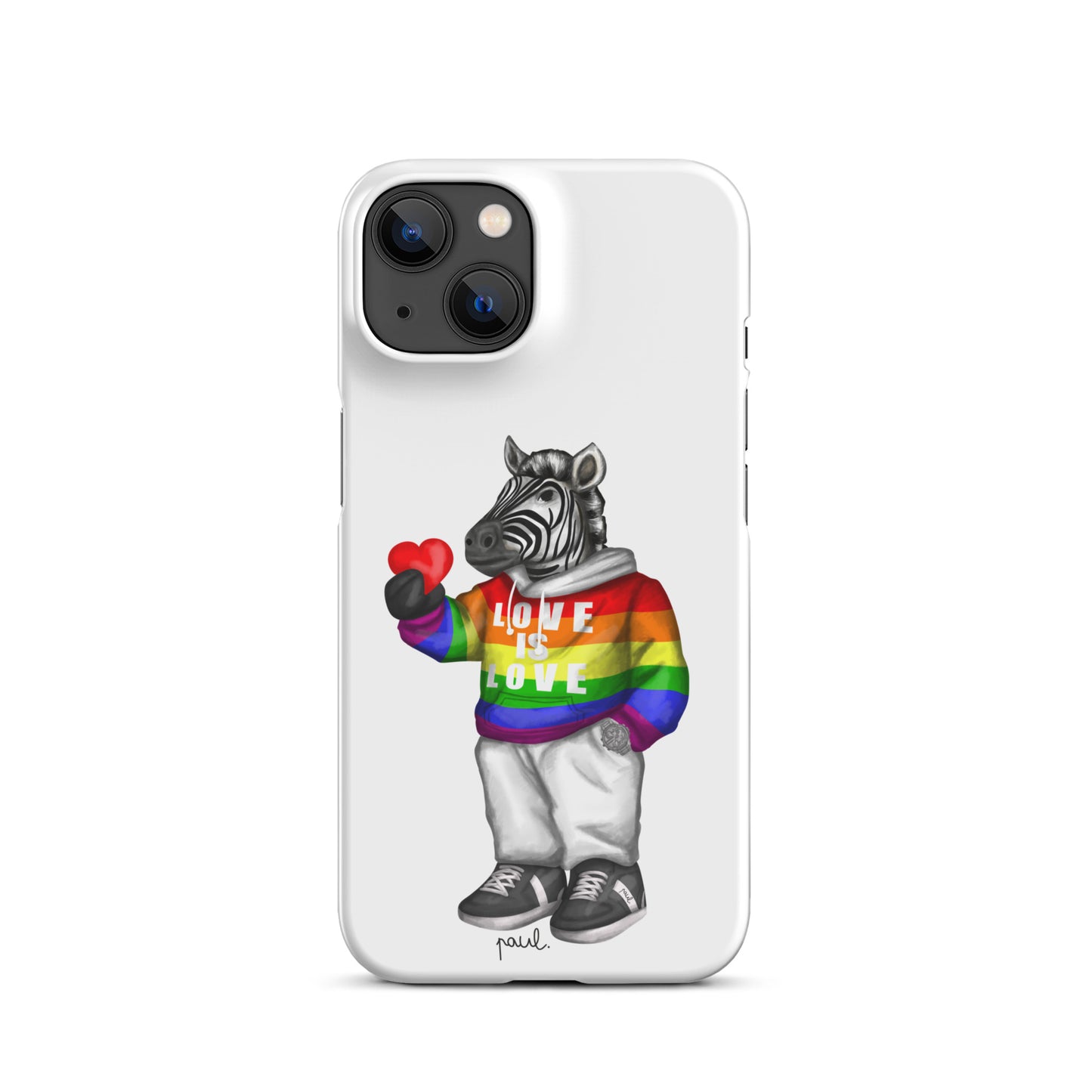 SNAPCASE iPhone®-HÜLLE "LOVE IS LOVE"