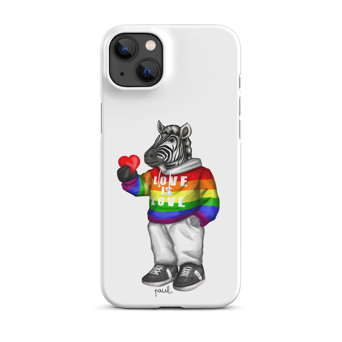 SNAPCASE iPhone®-HÜLLE "LOVE IS LOVE"