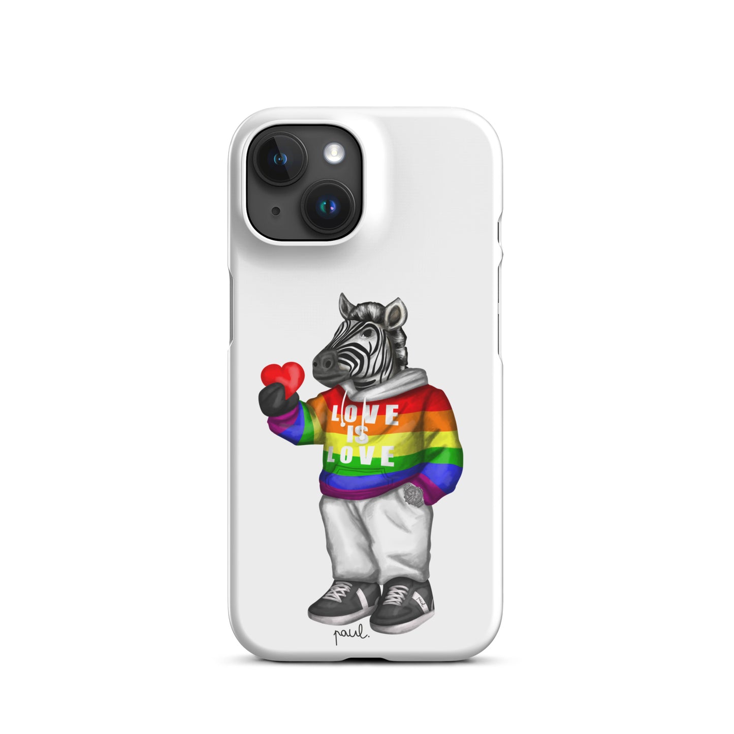 SNAPCASE iPhone®-HÜLLE "LOVE IS LOVE"