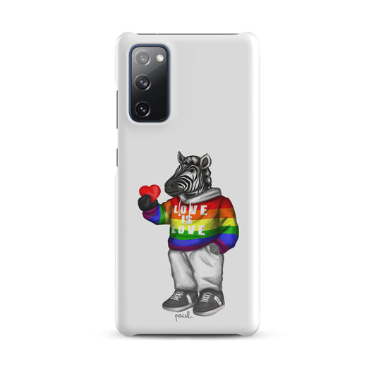 SNAPCASE Samsung®-HÜLLE "LOVE IS LOVE"