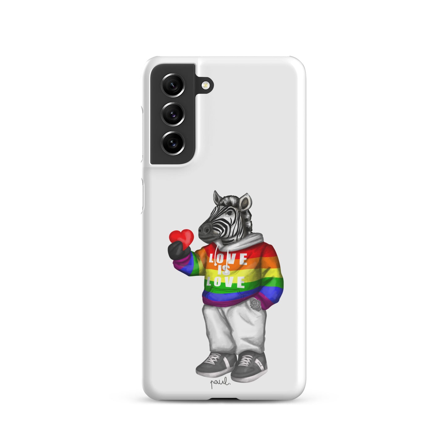 SNAPCASE Samsung®-HÜLLE "LOVE IS LOVE"