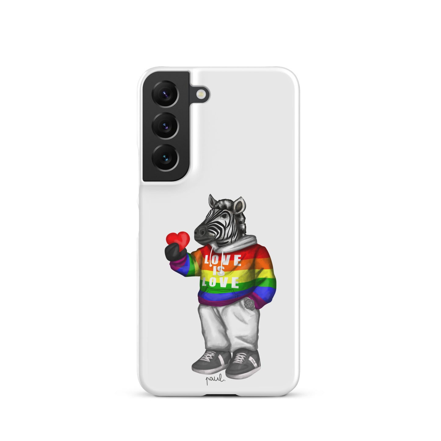 SNAPCASE Samsung®-HÜLLE "LOVE IS LOVE"