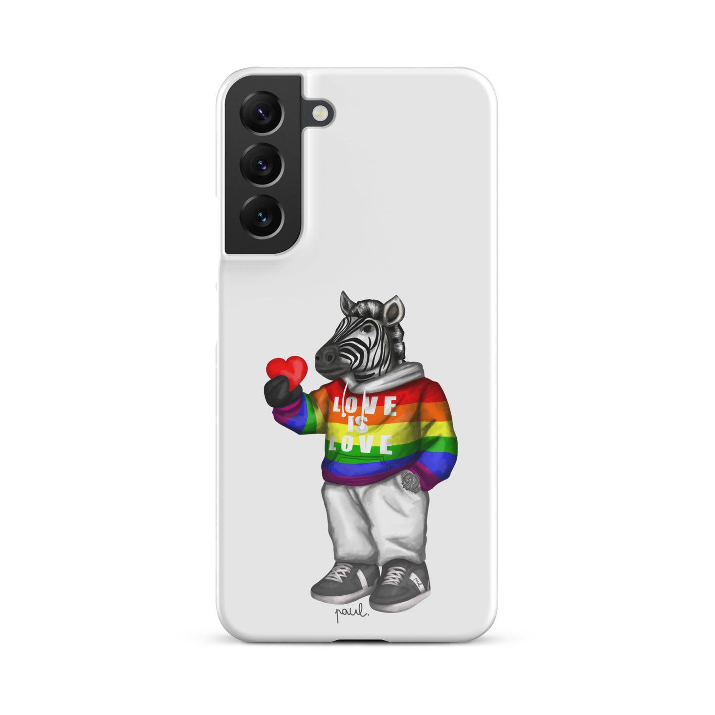 SNAPCASE Samsung®-HÜLLE "LOVE IS LOVE"