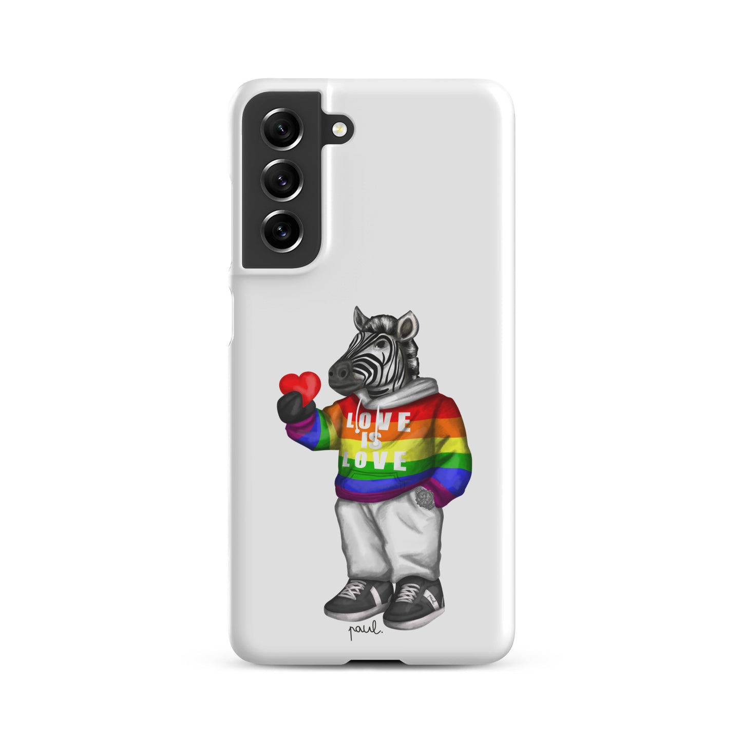 SNAPCASE Samsung®-HÜLLE "LOVE IS LOVE"