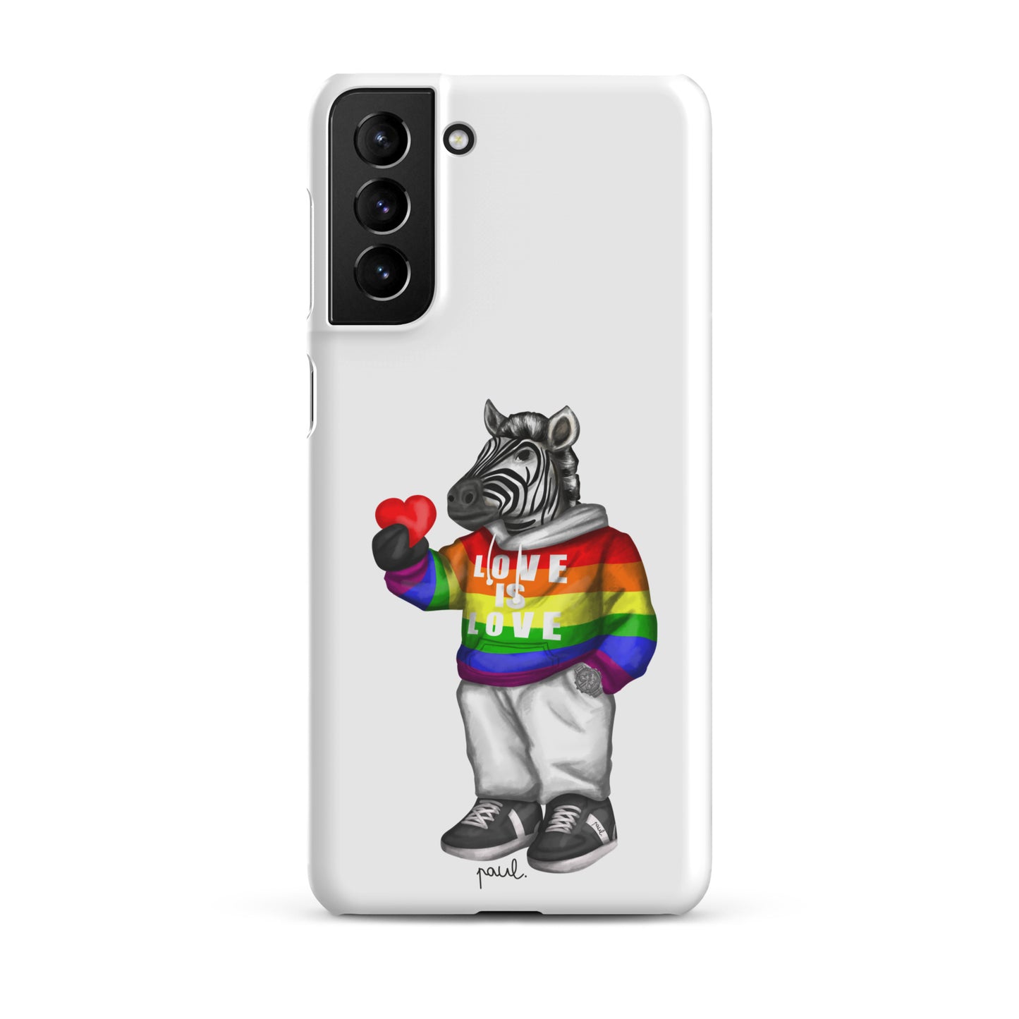 SNAPCASE Samsung®-HÜLLE "LOVE IS LOVE"