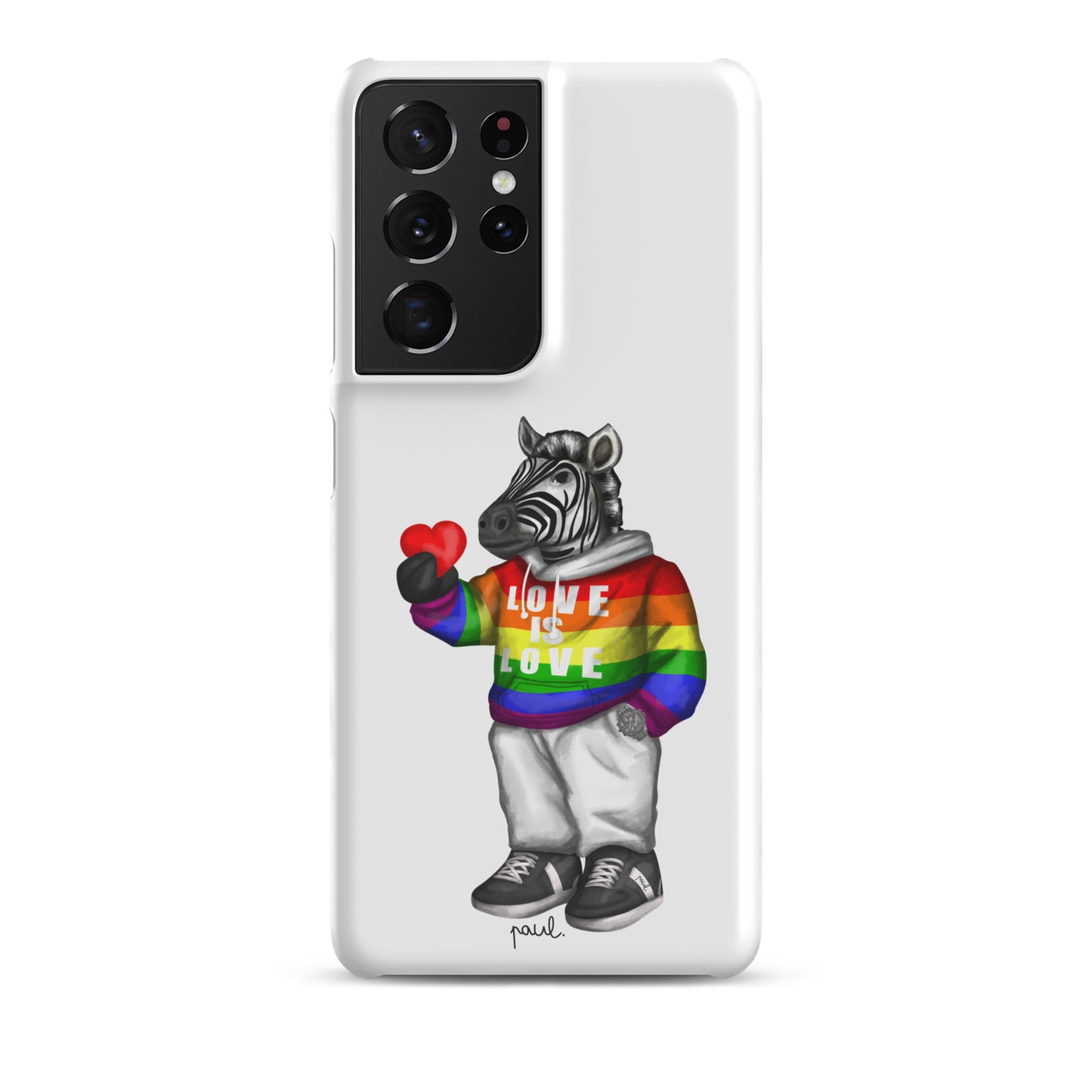 SNAPCASE Samsung®-HÜLLE "LOVE IS LOVE"