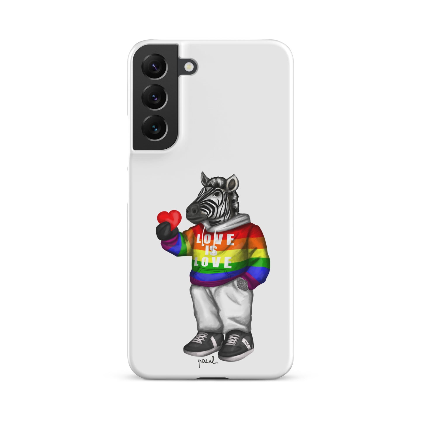 SNAPCASE Samsung®-HÜLLE "LOVE IS LOVE"