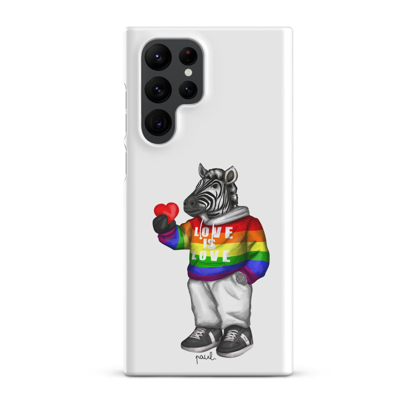 SNAPCASE Samsung®-HÜLLE "LOVE IS LOVE"