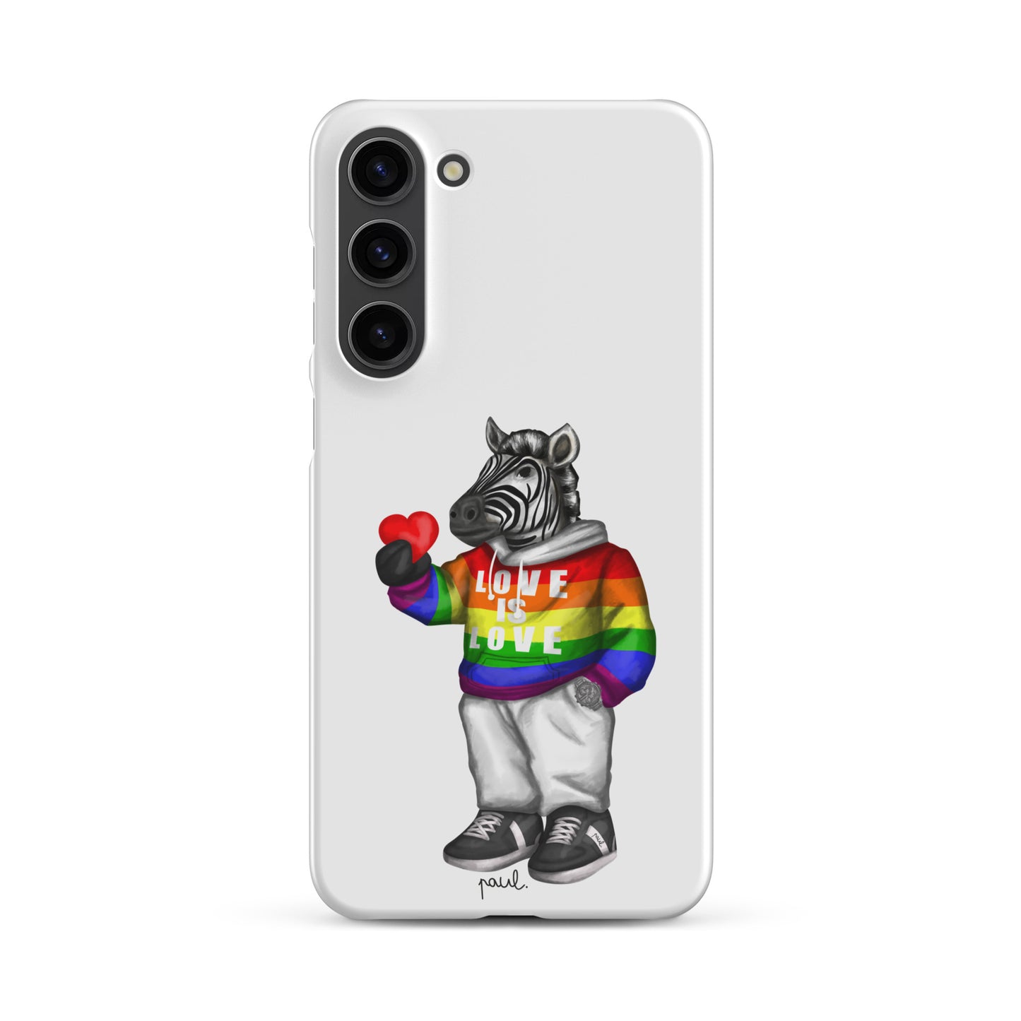 SNAPCASE Samsung®-HÜLLE "LOVE IS LOVE"