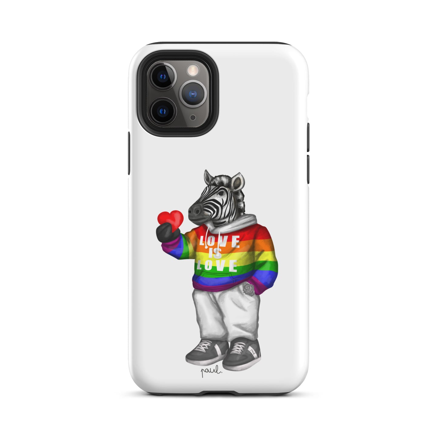 HARDCASE iPhone®-HÜLLE "LOVE IS LOVE"