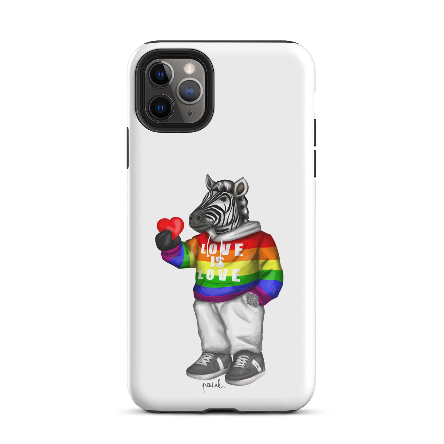 HARDCASE iPhone®-HÜLLE "LOVE IS LOVE"