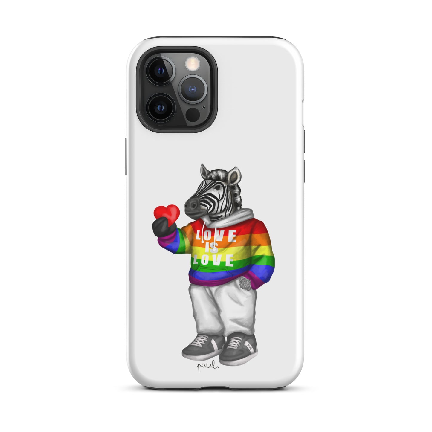 HARDCASE iPhone®-HÜLLE "LOVE IS LOVE"