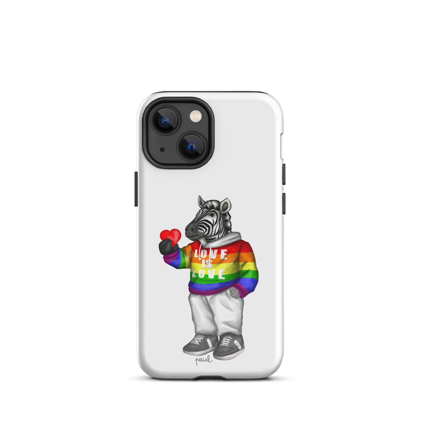 HARDCASE iPhone®-HÜLLE "LOVE IS LOVE"