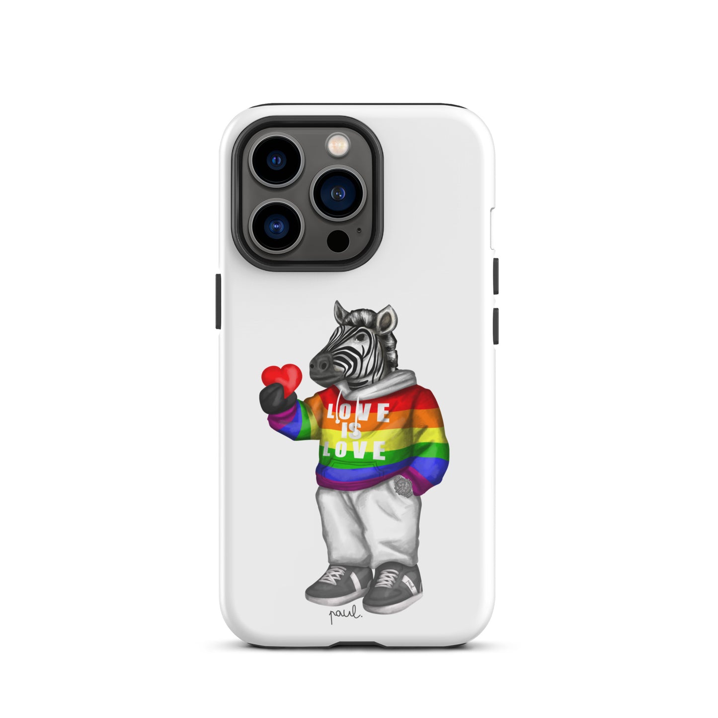 HARDCASE iPhone®-HÜLLE "LOVE IS LOVE"