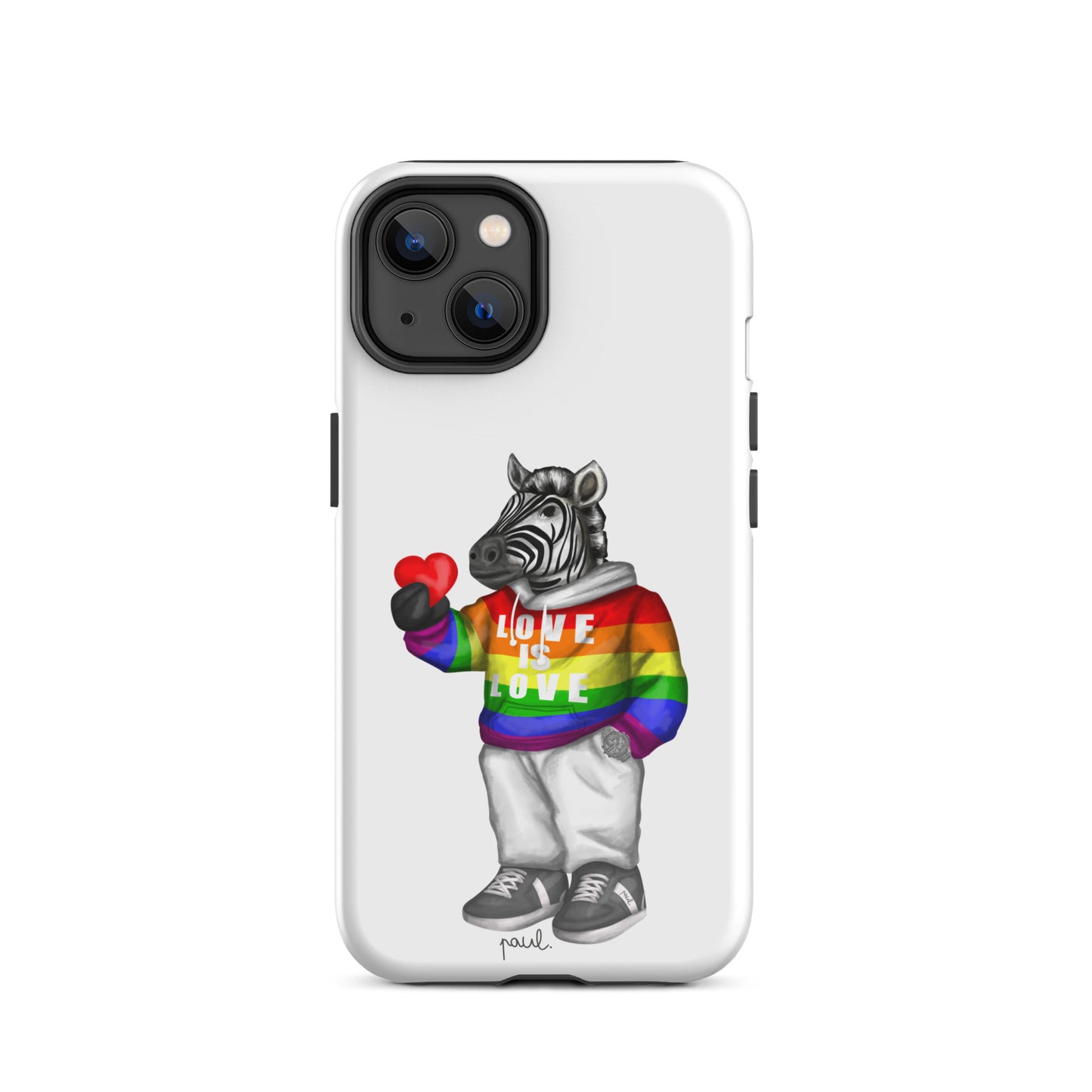 HARDCASE iPhone®-HÜLLE "LOVE IS LOVE"