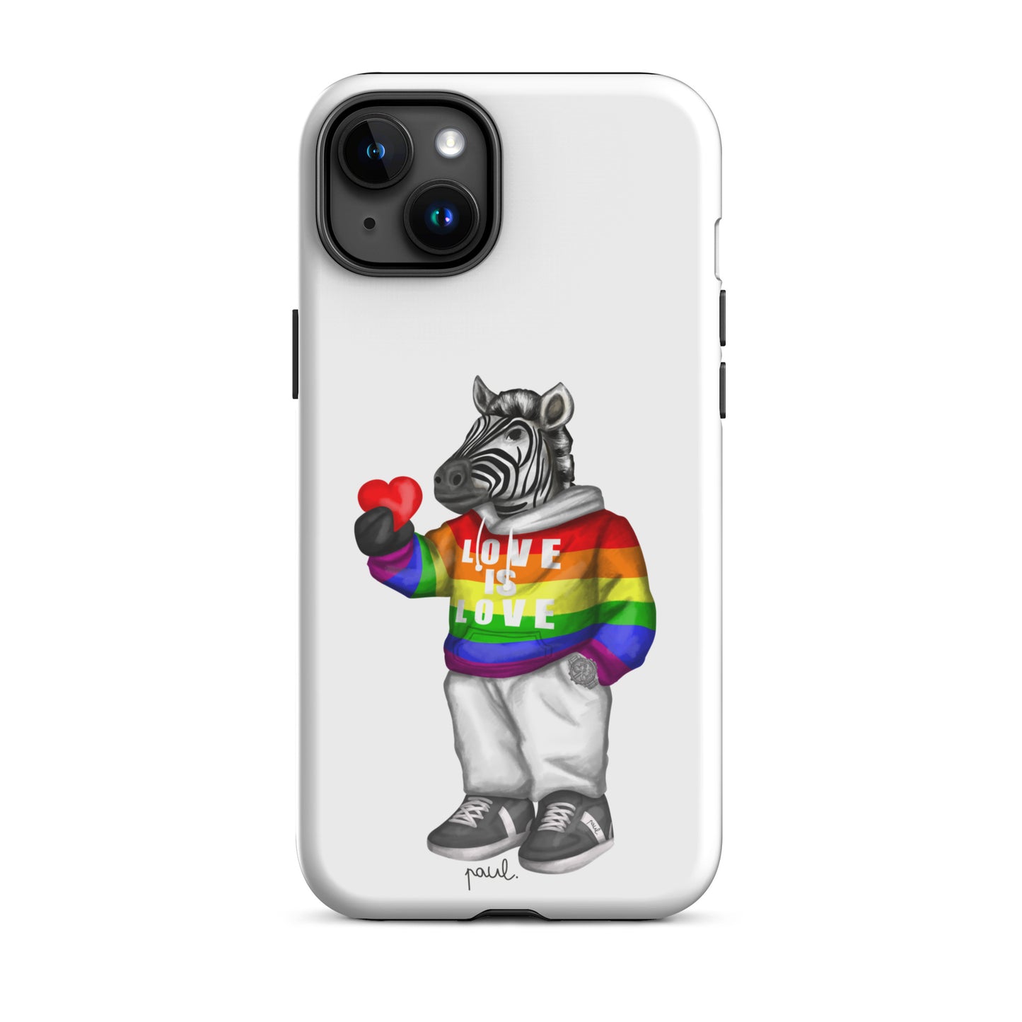 HARDCASE iPhone®-HÜLLE "LOVE IS LOVE"