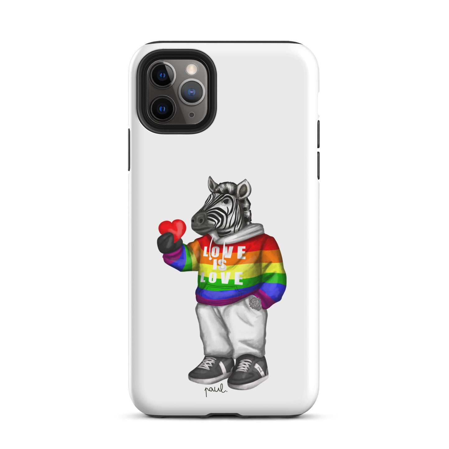 HARDCASE iPhone®-HÜLLE "LOVE IS LOVE"