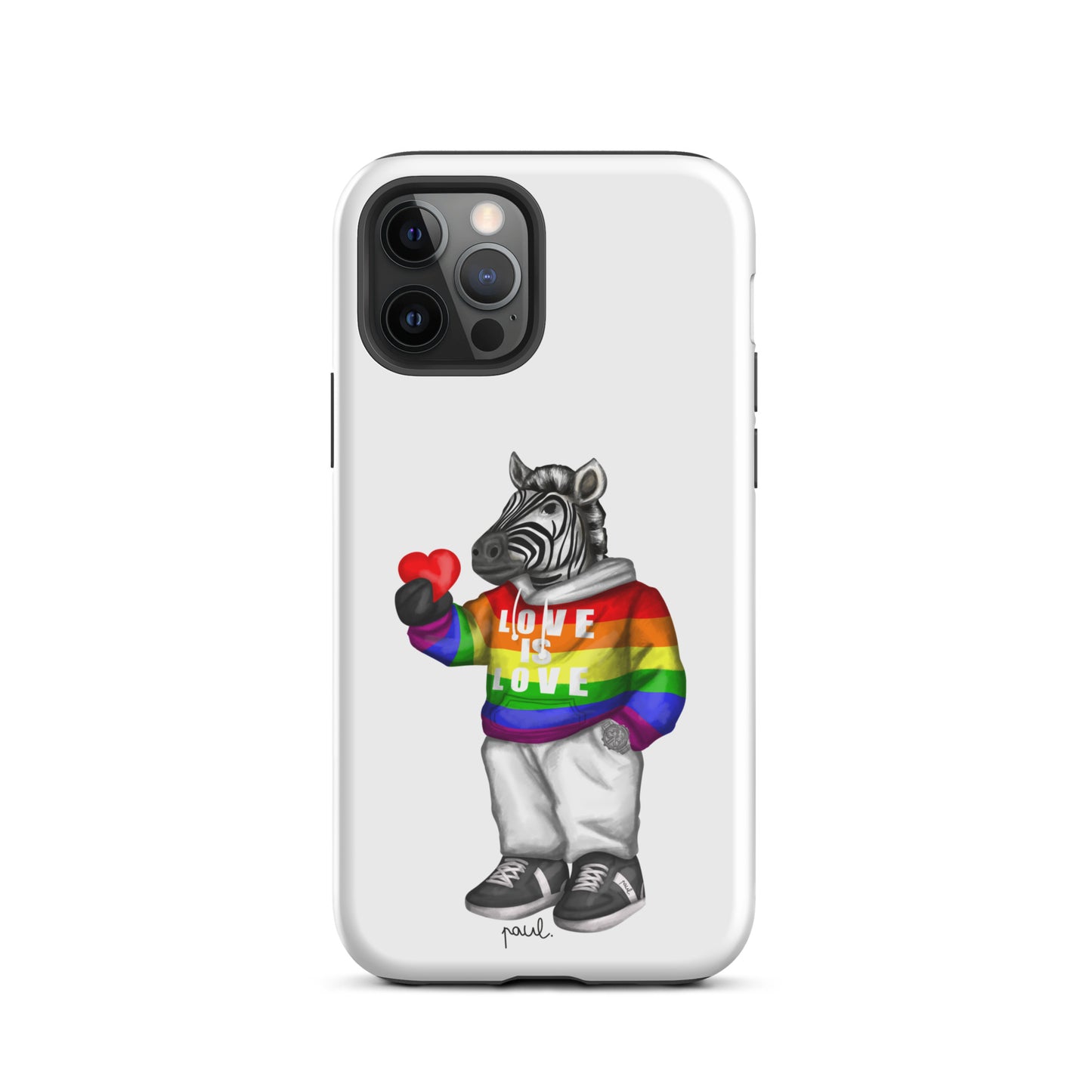 HARDCASE iPhone®-HÜLLE "LOVE IS LOVE"