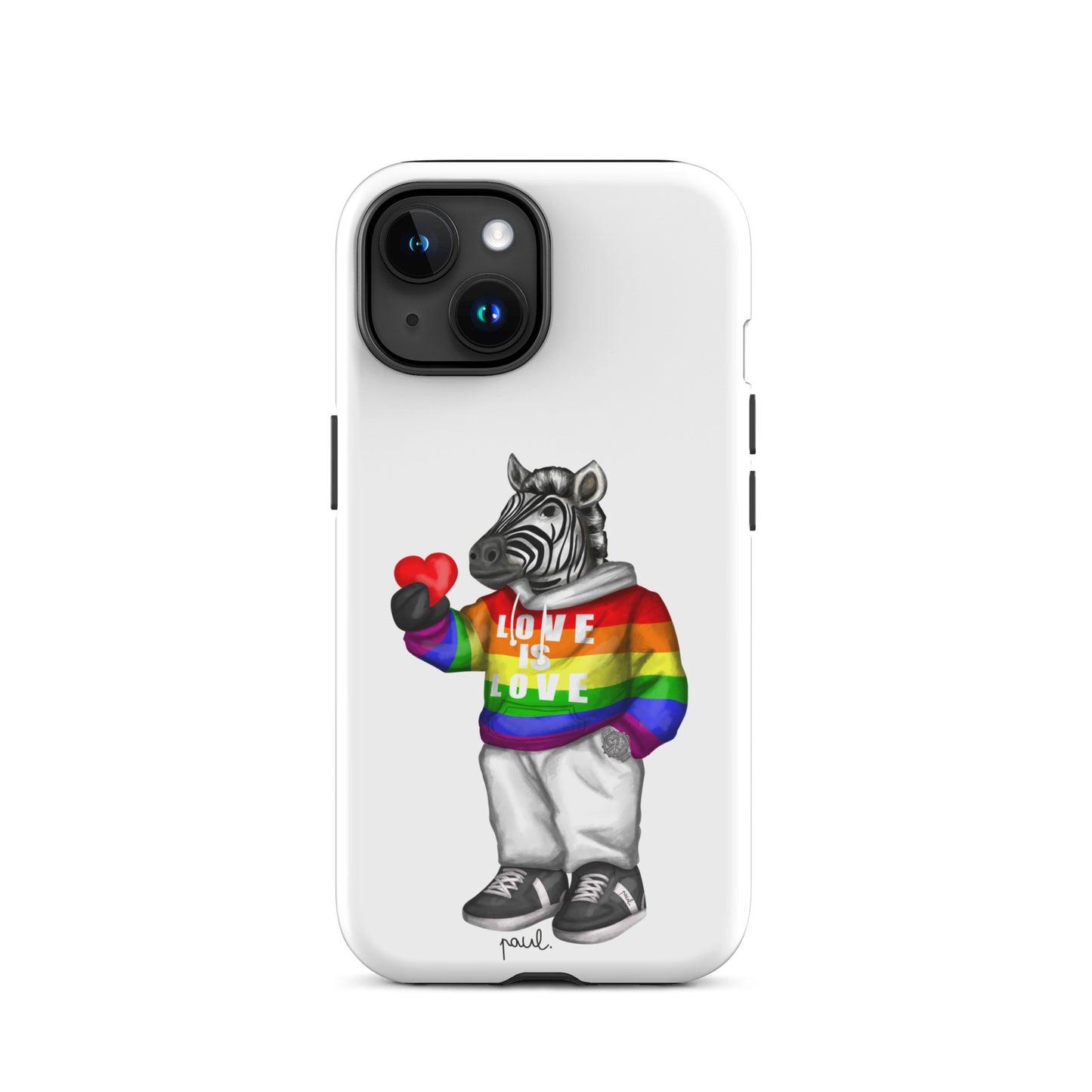 HARDCASE iPhone®-HÜLLE "LOVE IS LOVE"