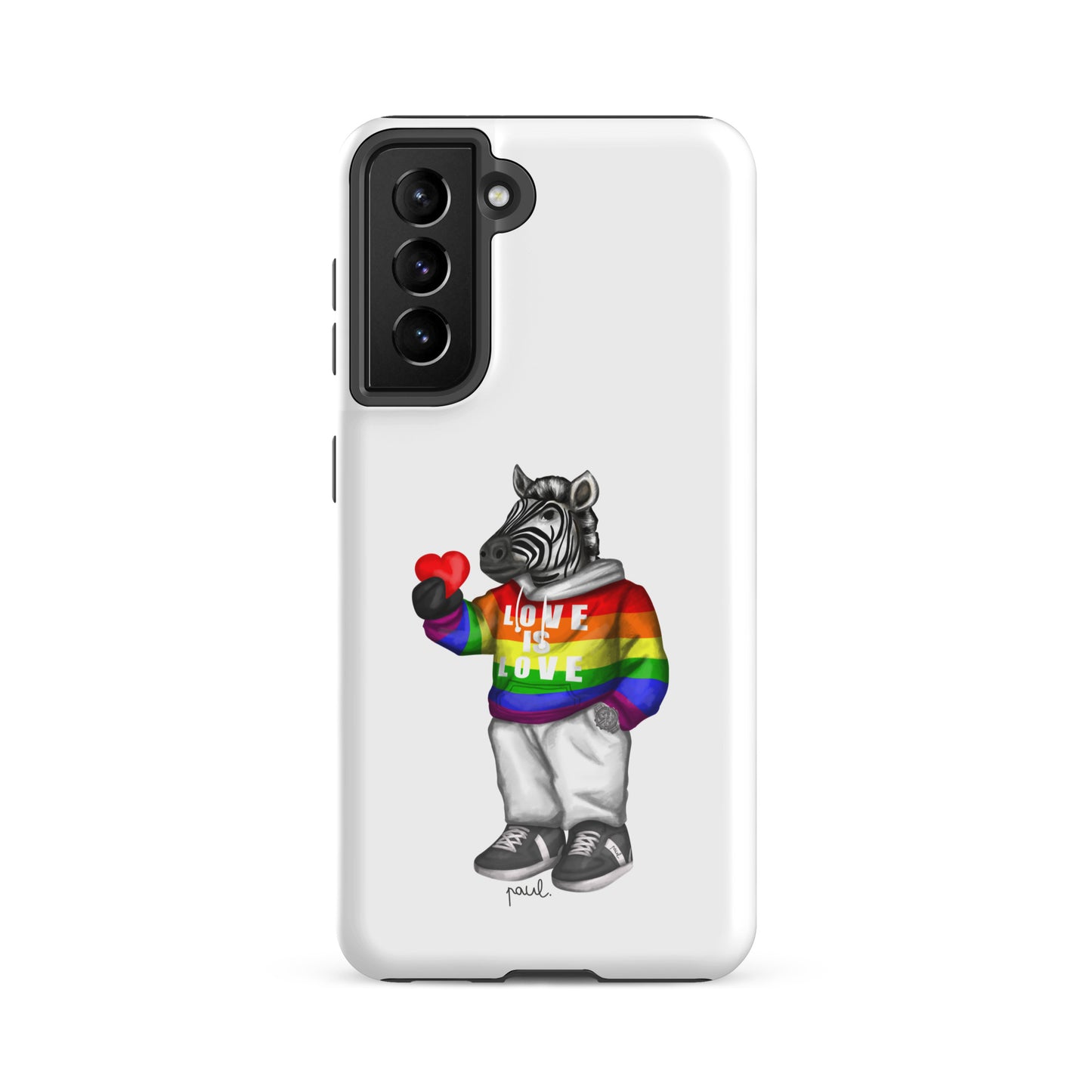 HARDCASE Samsung®-HÜLLE "LOVE IS LOVE"