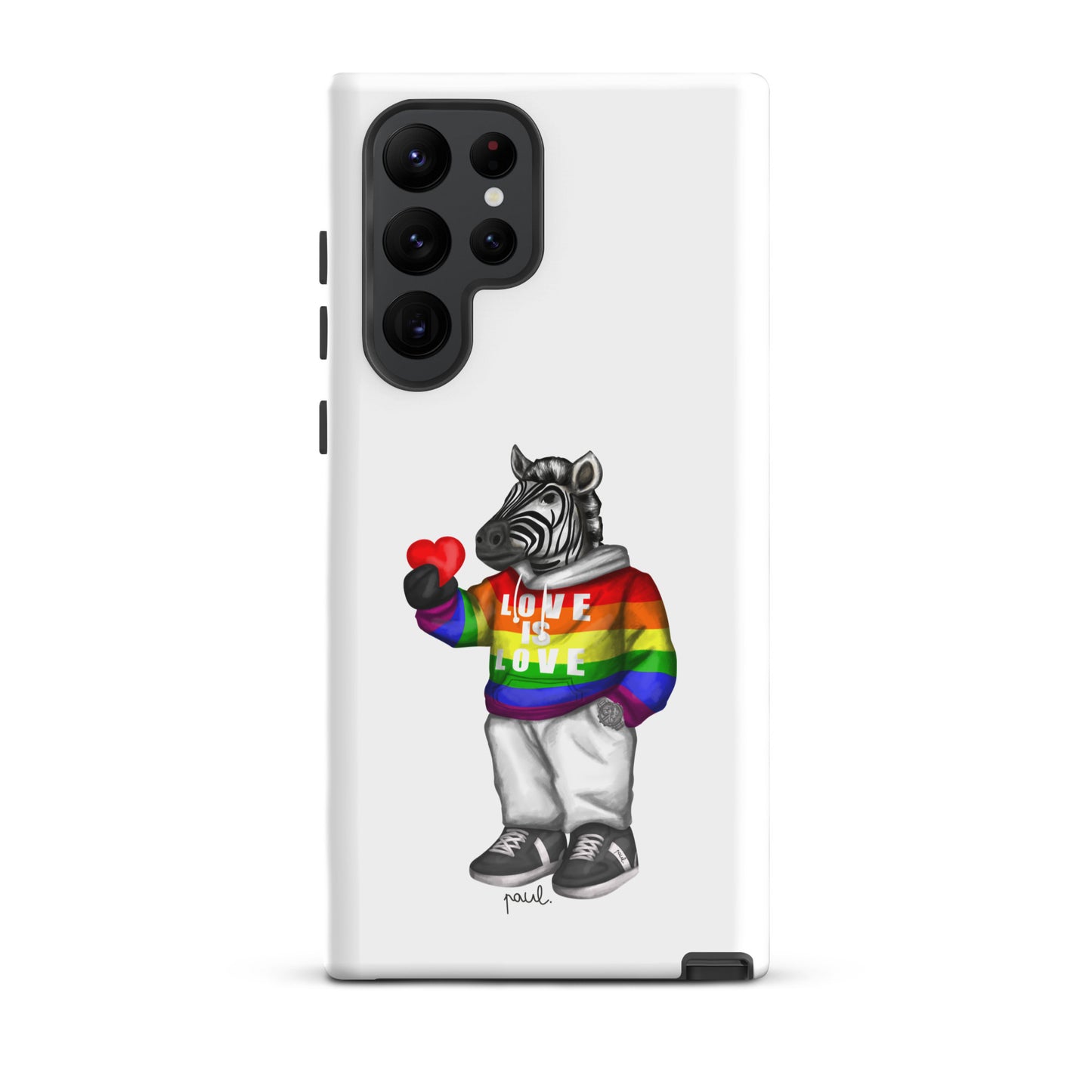 HARDCASE Samsung®-HÜLLE "LOVE IS LOVE"