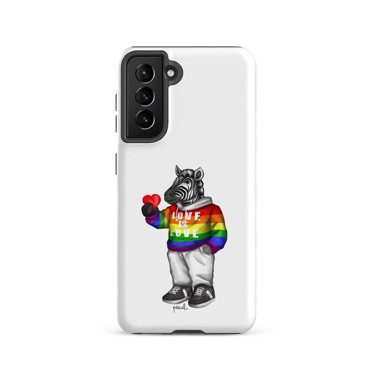 HARDCASE Samsung®-HÜLLE "LOVE IS LOVE"